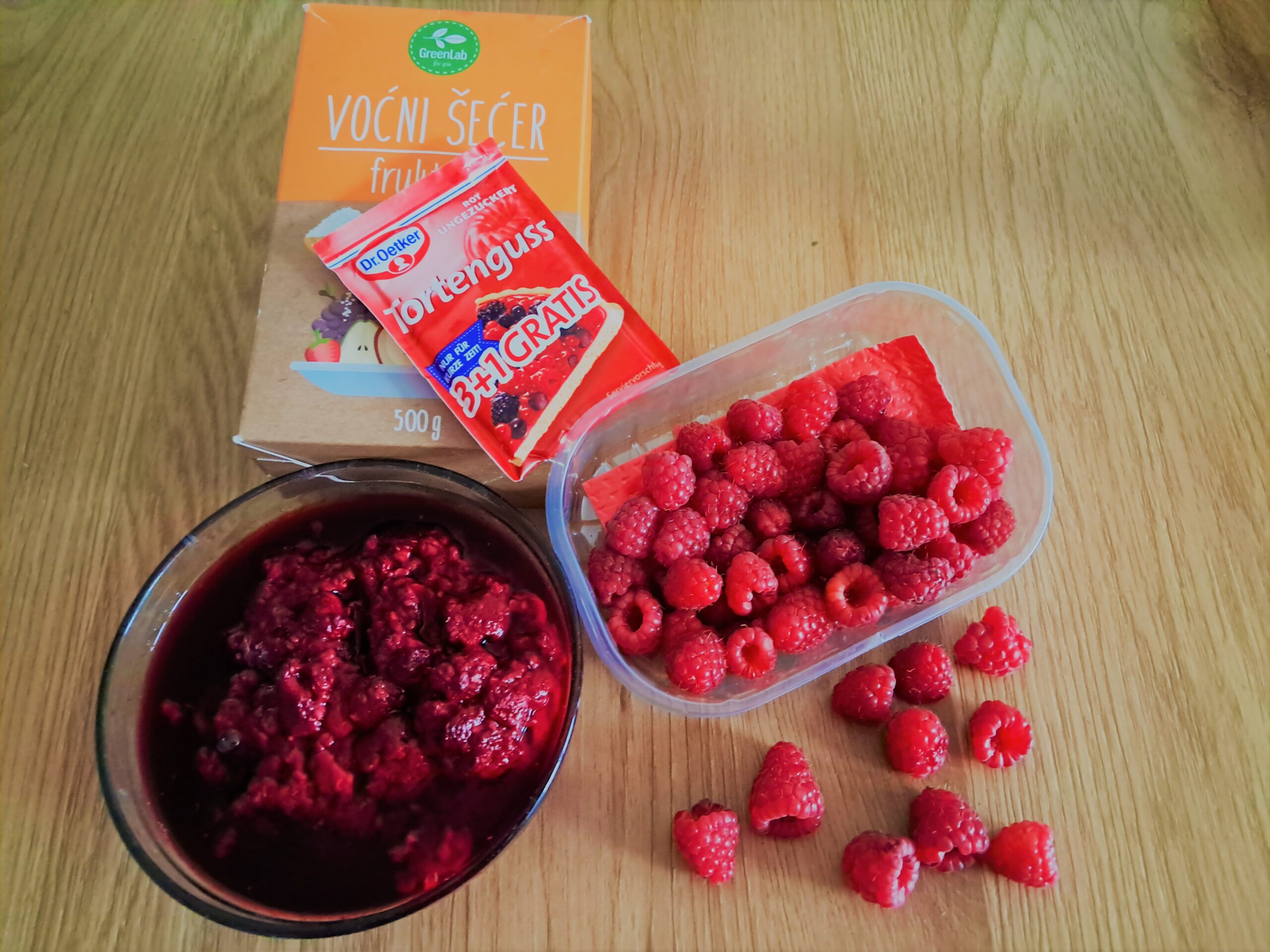 Rasberry Jam With Fruit Sugar